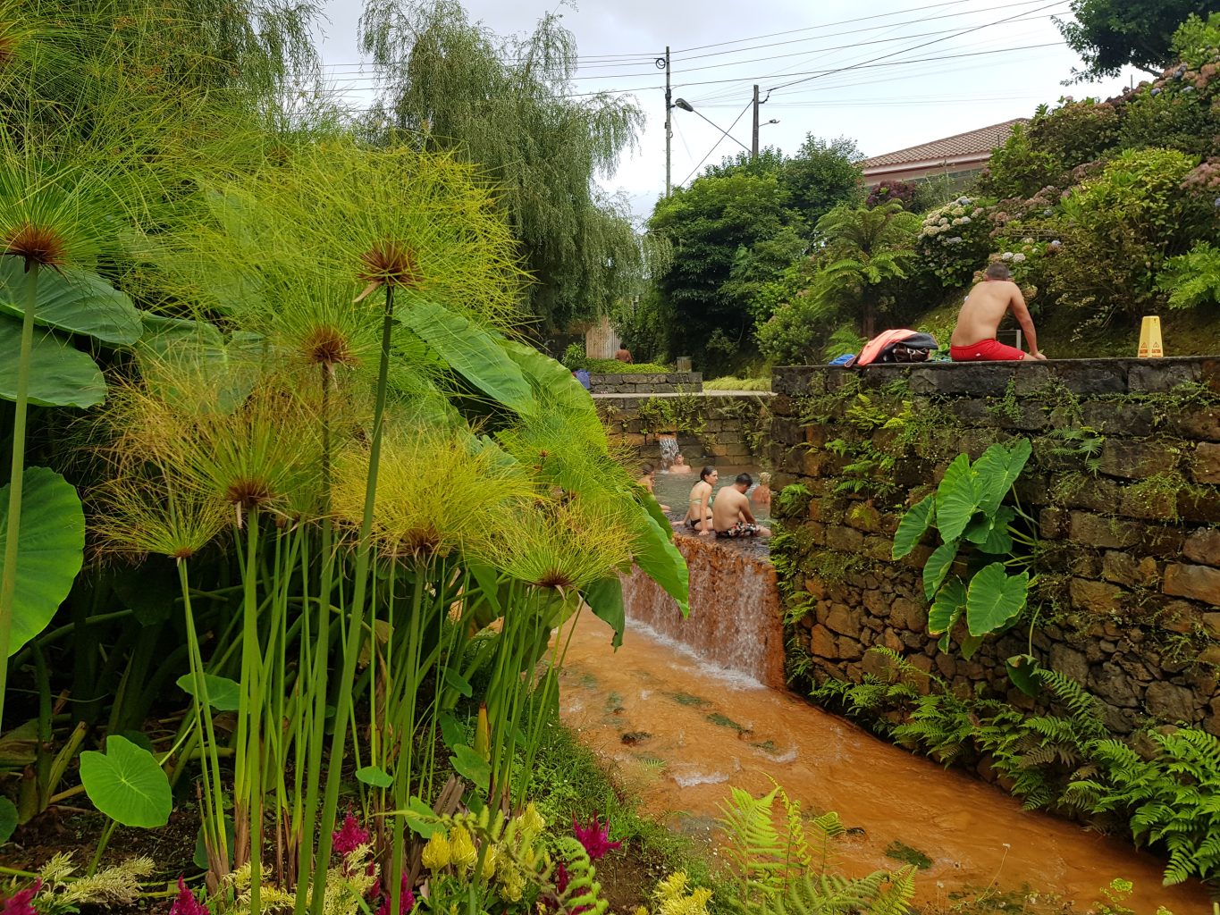 Azores hot spring