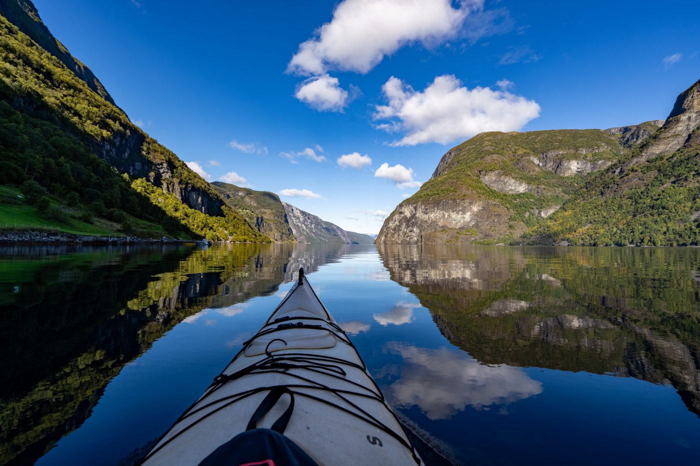 Norway fjord kayak adventure