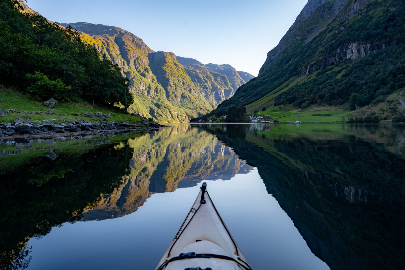 Norway fjord kayak adventure